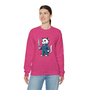Horror Movie Cats Unisex Heavy Blend™ Crewneck Sweatshirt