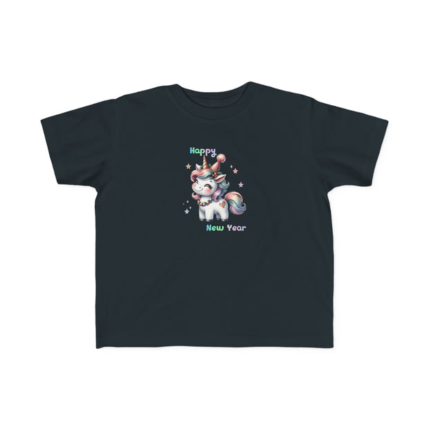 New Year Unicorn Toddler's Fine Jersey Tee