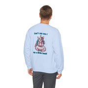 Busy Gaming Unicorn Unisex Heavy Blend™ Crewneck Sweatshirt
