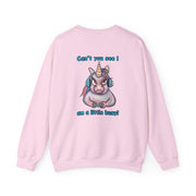 Busy Gaming Unicorn Unisex Heavy Blend™ Crewneck Sweatshirt