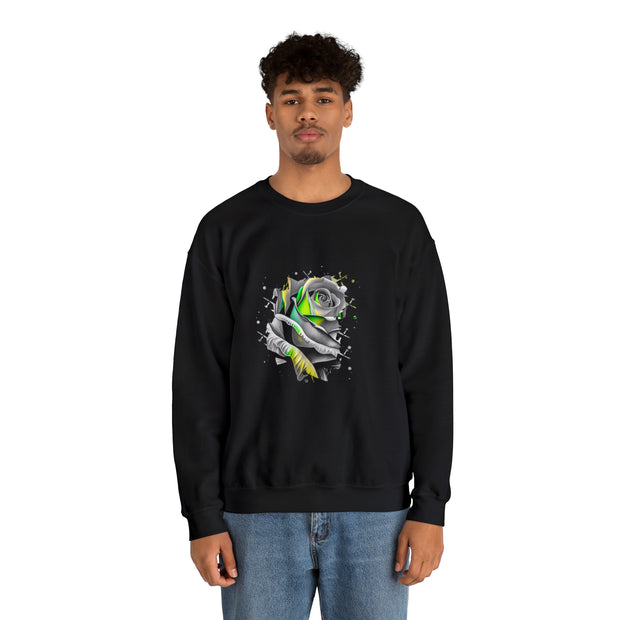 Rose Unisex Heavy Blend™ Crewneck Sweatshirt