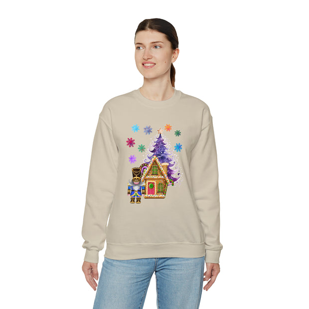Gnome Nutcracker Unisex Heavy Blend™ Crewneck Sweatshirt