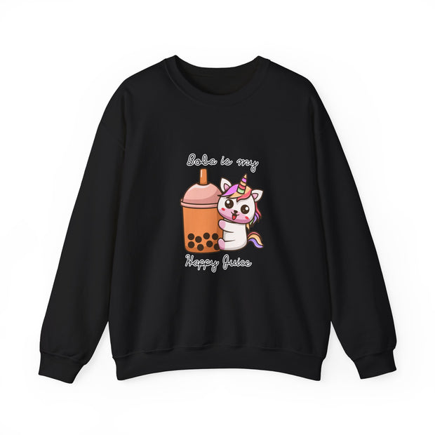 Unicorn Boba Unisex Heavy Blend™ Crewneck Sweatshirt