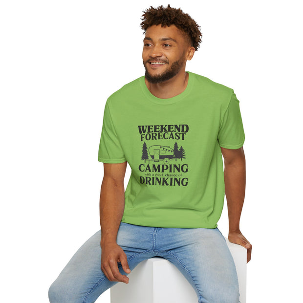 Weekend Forecast Unisex Softstyle T-Shirt