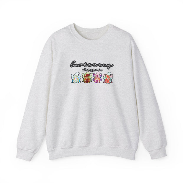 Gardening with my Gnomies Unisex Heavy Blend™ Crewneck Sweatshirt