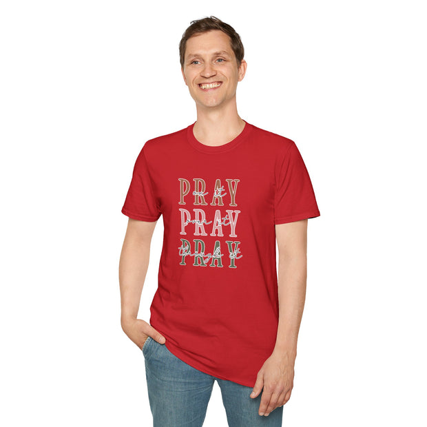 Pray Unisex Softstyle T-Shirt