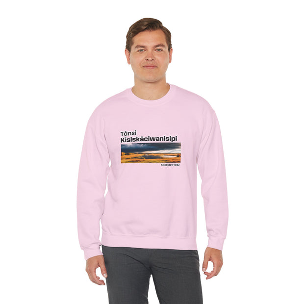 Tánsi Cree Saskatchewan Unisex Heavy Blend™ Crewneck Sweatshirt