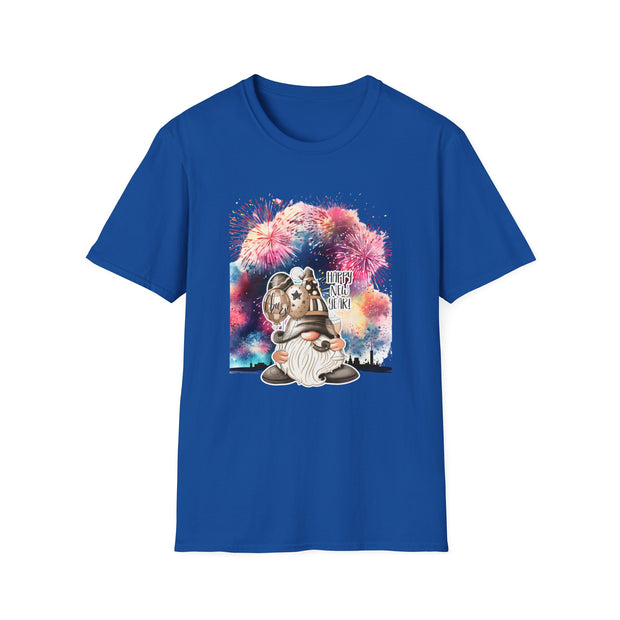Gnome New Year Unisex Softstyle T-Shirt