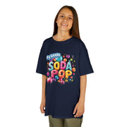 Kids Soda Pop Tee, Fun T-Shirt, Cute Apparel for Kids, Gift for Birthdays, Playdate Outfit, Colorful Kidswear