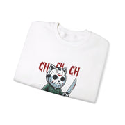 Horror Movie Cats Unisex Heavy Blend™ Crewneck Sweatshirt