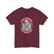 Festive Skeleton Unisex Heavy Cotton Tee