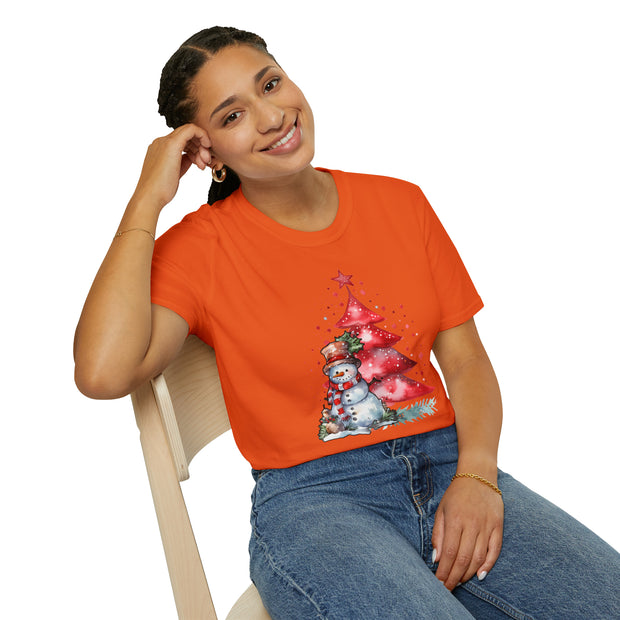 Snowman Unisex Softstyle T-Shirt