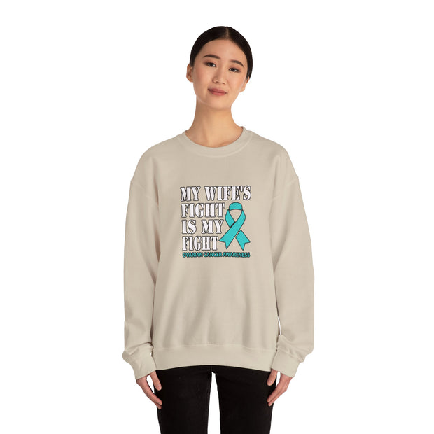My Wife’s Fight Unisex Heavy Blend™ Crewneck Sweatshirt