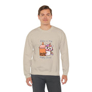 Unicorn Boba Unisex Heavy Blend™ Crewneck Sweatshirt