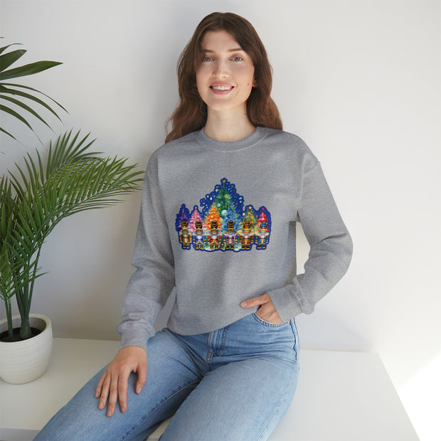 Gnome Nutcracker Unisex Heavy Blend™ Crewneck Sweatshirt