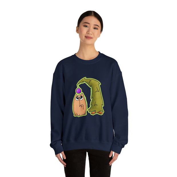 Christmas cat Unisex Heavy Blend™ Crewneck Sweatshirt