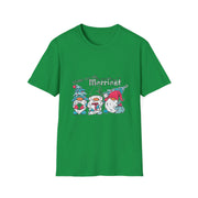 Gnome Christmas Unisex Softstyle T-Shirt