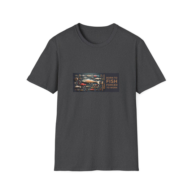 Born to Fish Unisex Softstyle T-Shirt