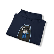 Christmas cat Unisex Heavy Blend™ Hooded Sweatshirt