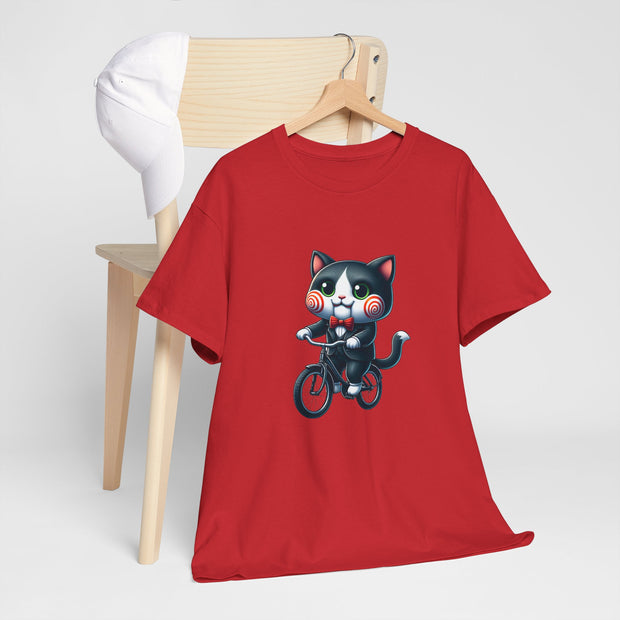 Horror Movie Cats Unisex Heavy Cotton Tee