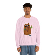 Christmas cat Unisex Heavy Blend™ Crewneck Sweatshirt