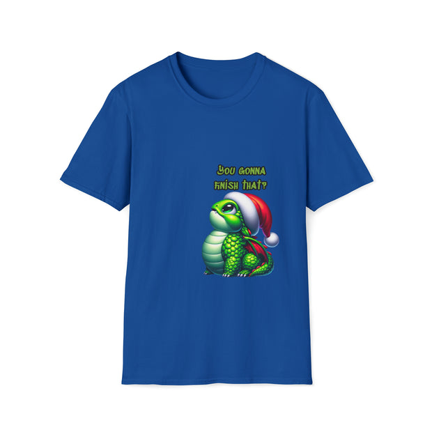 Christmas Dragon Unisex Softstyle T-Shirt