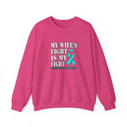 My Wife’s Fight Unisex Heavy Blend™ Crewneck Sweatshirt