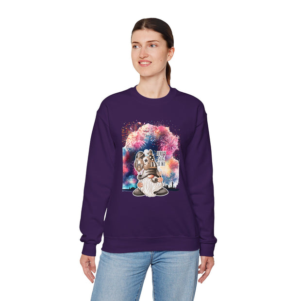 Gnome New Year Unisex Heavy Blend™ Crewneck Sweatshirt