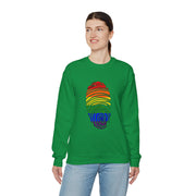 Pride Fingerprint Unisex Heavy Blend™ Crewneck Sweatshirt