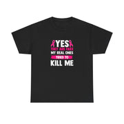 Breast Cancer Unisex Heavy Cotton Tee