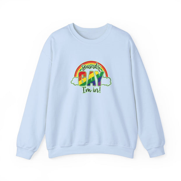 Sounds Gay Unisex Heavy Blend™ Crewneck Sweatshirt