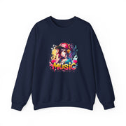 Graffiti Anime Girls Unisex Heavy Blend™ Crewneck Sweatshirt