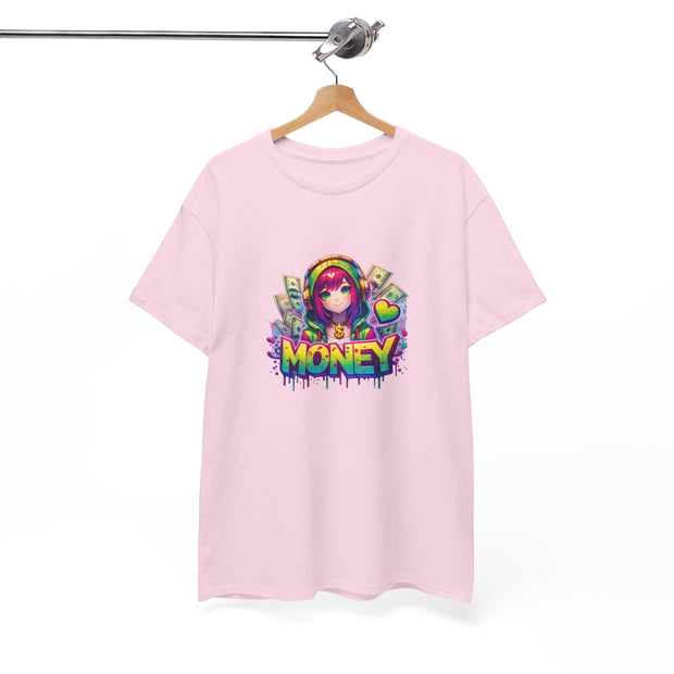 Graffiti Anime Girls Unisex Heavy Cotton Tee