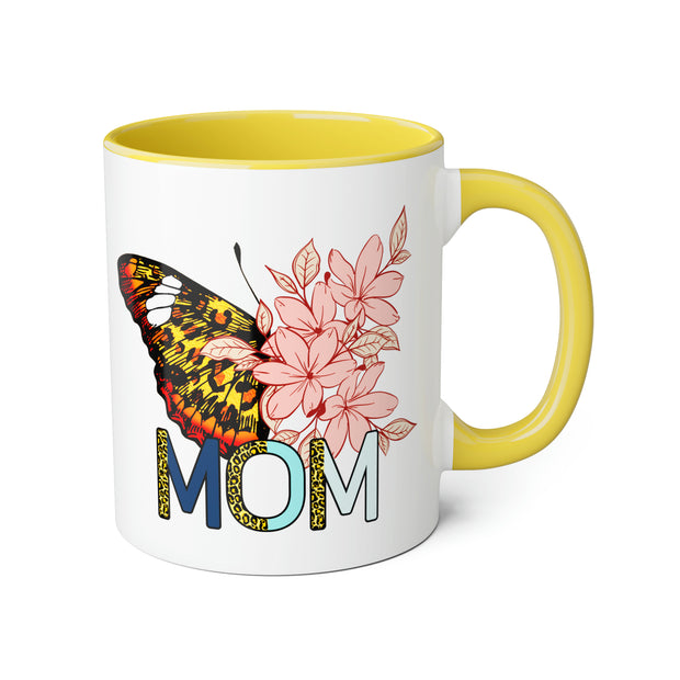 Butterfly Mom Accent Mugs, 11oz