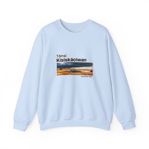 Tánsi Cree Saskatchewan Unisex Heavy Blend™ Crewneck Sweatshirt