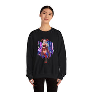 Anime Female Demon Unisex Heavy Blend™ Crewneck Sweatshirt