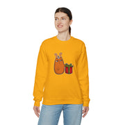 Christmas cat Unisex Heavy Blend™ Crewneck Sweatshirt