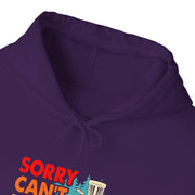 Sorry, Can’t, Disc Golf, Bye Unisex Heavy Blend™ Hooded Sweatshirt