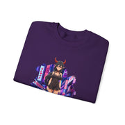 Anime Female Demon Unisex Heavy Blend™ Crewneck Sweatshirt