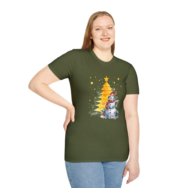 Snowman Unisex Softstyle T-Shirt