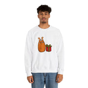 Christmas cat Unisex Heavy Blend™ Crewneck Sweatshirt