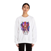 Anime Female Demon Unisex Heavy Blend™ Crewneck Sweatshirt
