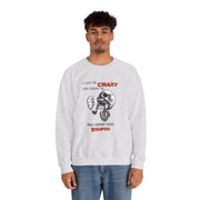 Crazy Skull Unisex Heavy Blend™ Crewneck Sweatshirt
