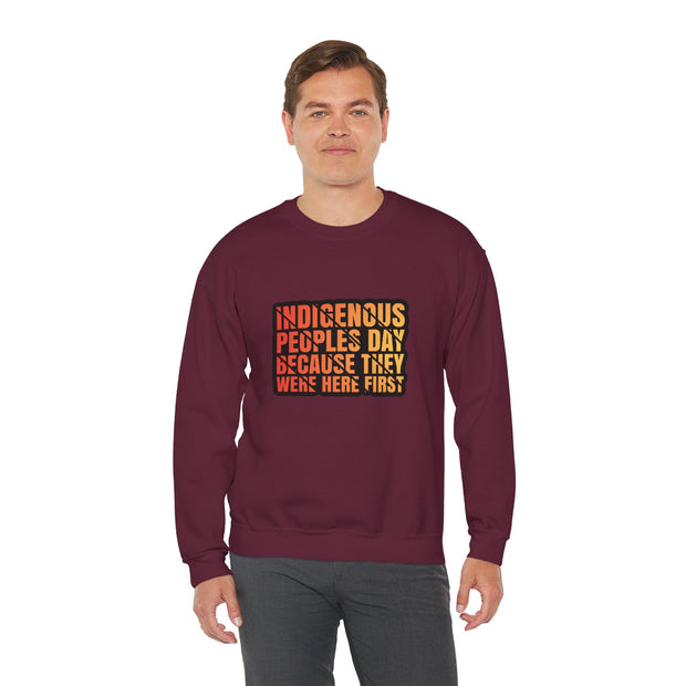 Indigenous Peoples Day Unisex Heavy Blend™ Crewneck Sweatshirt