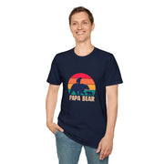 Papa Bear Unisex Softstyle T-Shirt