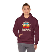 If it Involves Disc Golf Unisex Heavy Blend™ Hooded Sweatshirt