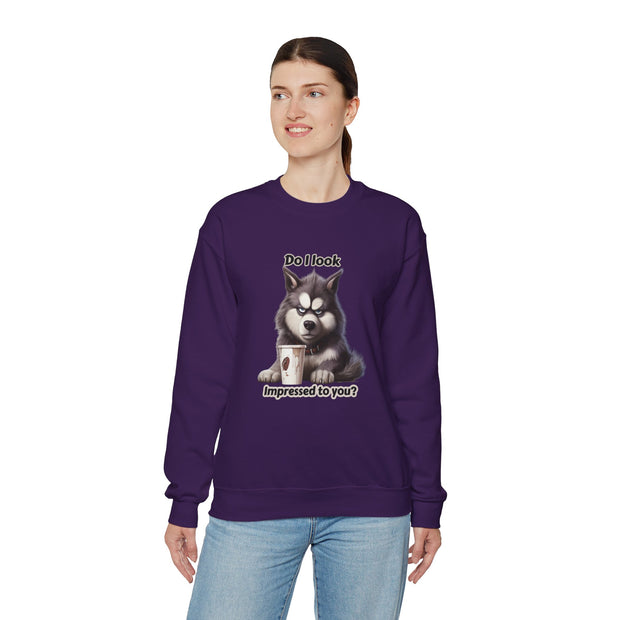 Grumpy Dog Unisex Heavy Blend™ Crewneck Sweatshirt