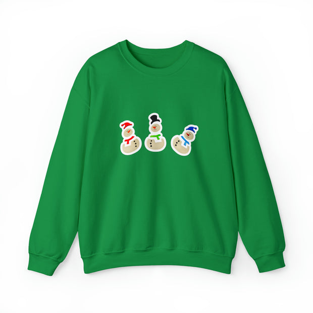 Snowmen Unisex Heavy Blend™ Crewneck Sweatshirt