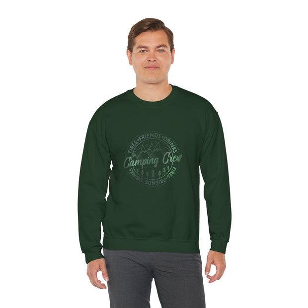 Camping Crew Unisex Heavy Blend™ Crewneck Sweatshirt