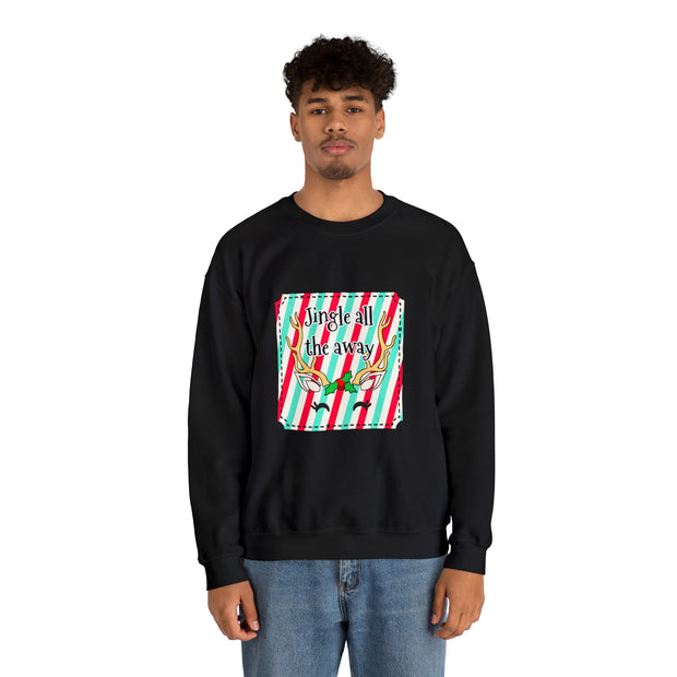 Reindeer Unisex Heavy Blend™ Crewneck Sweatshirt